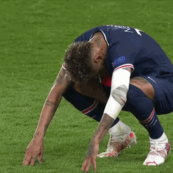 Neymar Jr. Football Tired Exhausted