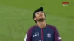Neymar Looking Up Running Dance GIF