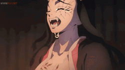 Nezuko Crying In Demonic Form
