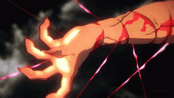 Nezuko Fighting Exploding Blood GIF