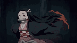 Nezuko Fighting GIF