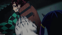 Nezuko Fighting Knick Knock Out GIF