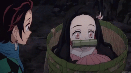 Nezuko Kamado Being A Good Girl GIF
