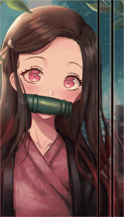 Nezuko Kamado Being Calm GIF