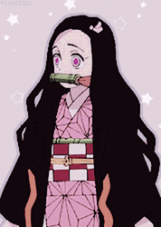 Nezuko Kamado Cute Gesture GIF