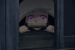 Nezuko Kamado Peeping GIF