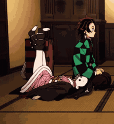 Nezuko Kamado Restrained GIF