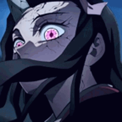 Nezuko Kamado Vs Daki Fierce Red Eyes GIF