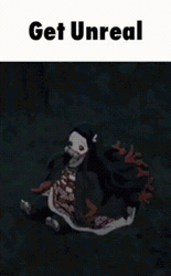 Nezuko Running GIF