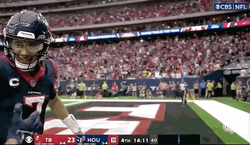 NFL CJ Stroud Happy GIF