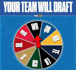 NFL Draft Animated Spinning Wheel GIF