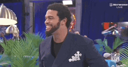 NFL Draft Ecstatic Player Big Grin GIF