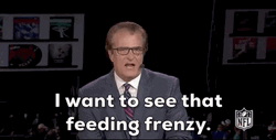 NFL Draft Feeding Frenzy Mel Kiper GIF