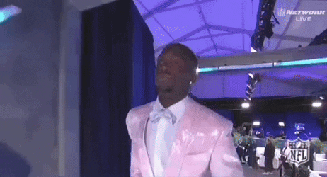 NFL Draft Player Grand Entrance GIF