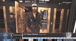 NFL Draft Player Walking On Stage GIF