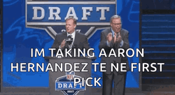 NFL Draft Roger Goodell Clapping GIF