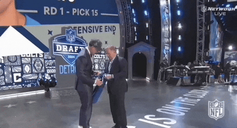 NFL Draft Zach Wilson Receiving Jersey Shirt GIF