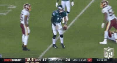 NFL Game On ESPN Score 17 To 24 GIF