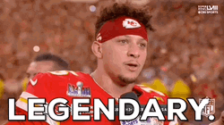 NFL Patrick Mahomes Legendary GIF