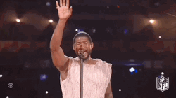 NFL Performance Usher Singing Meme GIF