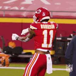 NFL Robinson Dancing Dougie GIF