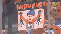 NHL Duck Hunt Playoff Hockey GIF
