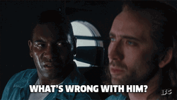 Nic Cage Con Air Thinks A Lot GIF