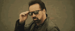 Nic Cage Shades Off GIF