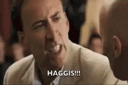 Nic Cage Yelling Haggis GIF