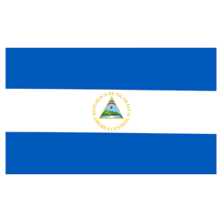 Nicaragua Flag Plain GIF