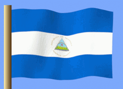 Nicaragua Flag Waving GIF