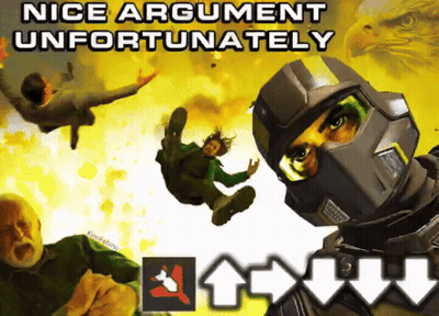 Nice Argument Unfortunately Poster GIF