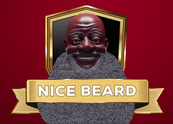 Nice Hairy Beard GIF
