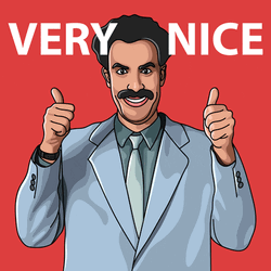 Nice Meme Borat Cultural Learnings GIF