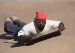 Nice Meme Desert Boarding Thumbs Up GIF