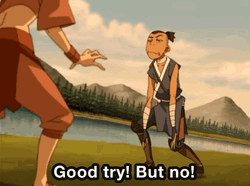 Nice Try Sokka Avatar Last Airbender GIF