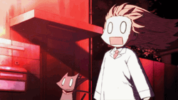 Nichijou Explosion Reaction GIF