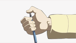 Nichijou Massive Explosion Nano GIF