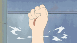 Nichijou Robot Nano Hands GIF
