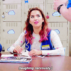 Nichole Sakura Nervous Laugh GIF