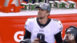 Nick Foles Throwing Arms In The Air GIF