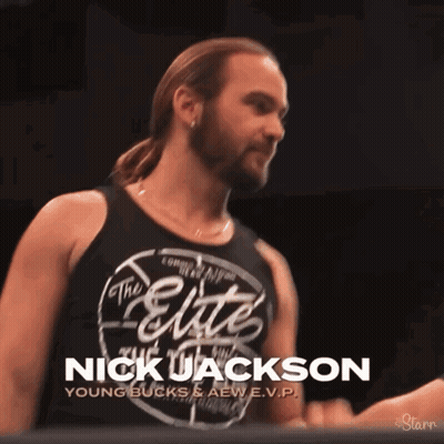 Nick Jackson In Black Shirt GIF