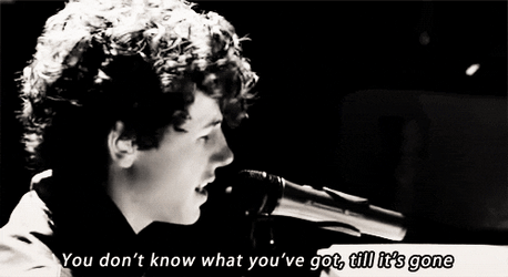 Nick Jonas And Its Gone GIF