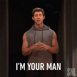 Nick Jonas I'm Your Man And Im With Her GIF