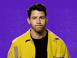 Nick Jonas Raise Hand GIF