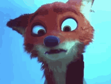 Nick Wilde Getting Coax & Soothing GIF