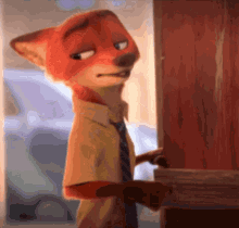 Nick Wilde Im Out Walkout GIF