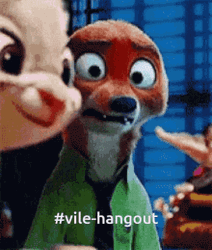 Nick Wilde Jaw Drop Shocked GIF