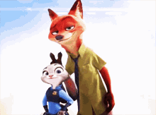 Nick Wilde & Judy Hopps Taking Pictures Together