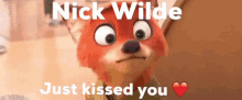 Nick Wilde Just Kissed You GIF